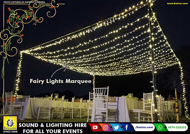 Fairy Light Marquee For Hire 19